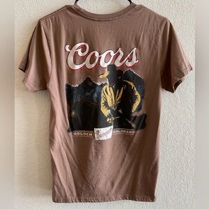 Coors Banquet - Short Sleeve Graphic Tee - Size S